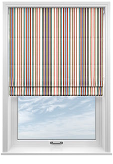 The British Stripe Co. Elizabeth, Bristol No.1 - Twist&Fit Roman Blind